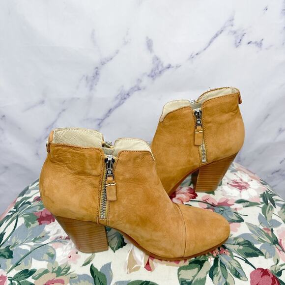 Rag & Bone | Margot Nubuck Suede Ankle Bootie | 39.5 - Picture 6 of 13
